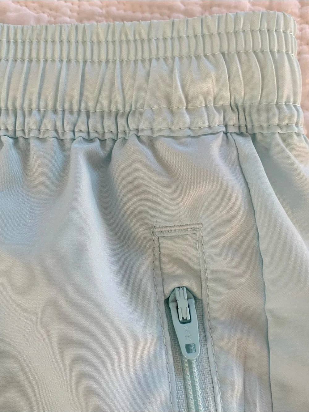 Adidas Men's AEROREADY Shorts Light Turquoise Thin Sport Athletic Sz M/L